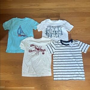 FOUR crewcuts boys t shirts